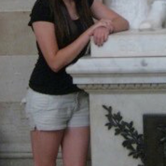 Free People Linen Button Fly Shorts - Picture 6 of 6